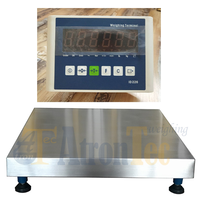 Kết cấu thép carbon Cân Electroinc, Cân bàn có màn hình LED