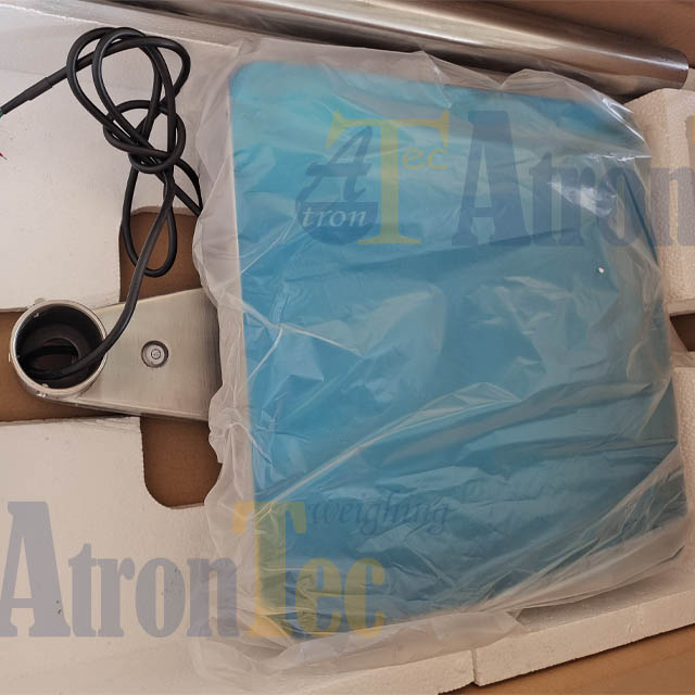 Bệ cân bằng thép không gỉ 300 * 300mm Công suất 30kg Cân điện tử