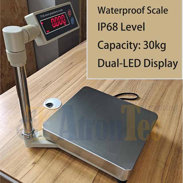 Cân nền di động Cân không thấm nước với công suất 30kg